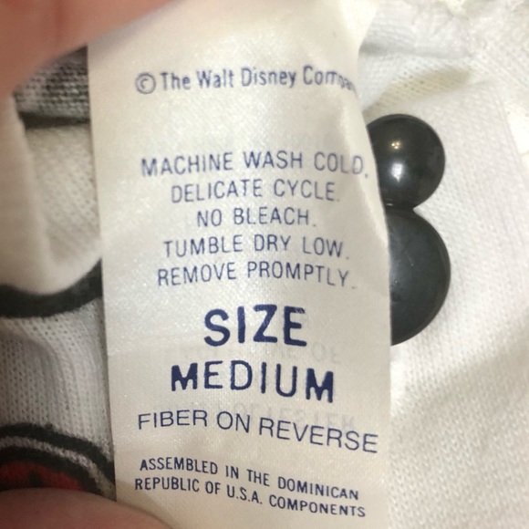 Vintage 90s Disney Romper Jumpsuit Mixed Print Pajama Loungewear Rare sz Medium - Picture 11 of 14